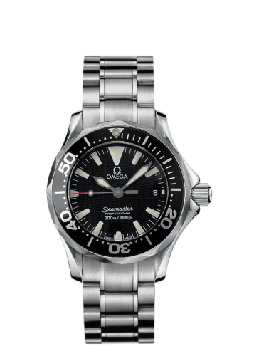 Omega Seamaster Diver 300M Quartz 28 Stainless Steel / Black / Bracelet